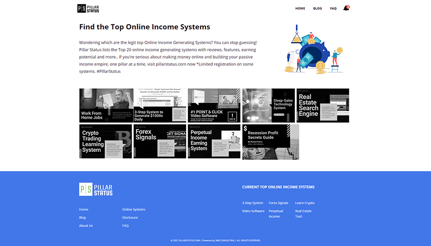 Find online money making systems